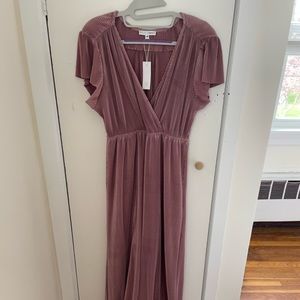 Baltic Born Athena Pleated Maxi Dress